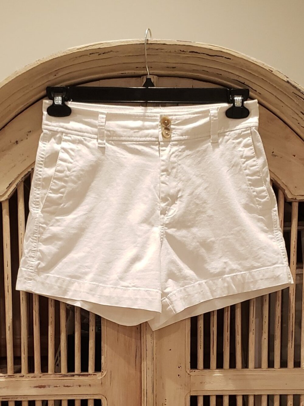 A New Day High Waisted Stretch White Short Size 6